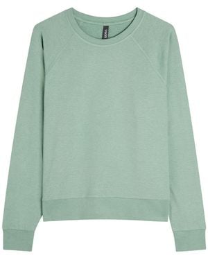 Vuori Halo Slubbed Jersey Top - Green