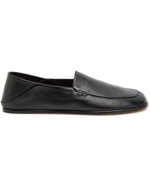 Calvin Klein Vela Leather Loafers - Black