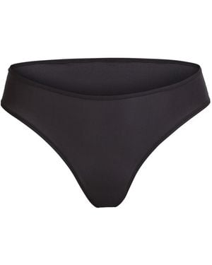 Skims Stretch-Jersey Cheeky Briefs - Black