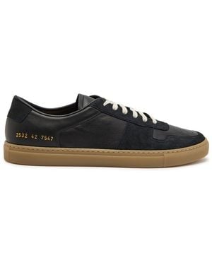 Common Projects Bball Panelled Leather Trainers - Black