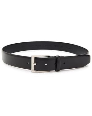 BOSS Elloy Leather Belt - Black