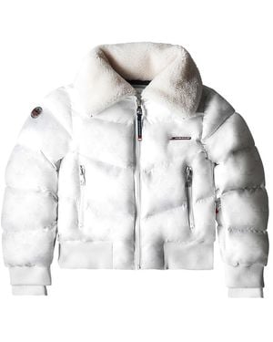 Malibu Ski Club Classic Bomber Jacket - Gray
