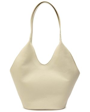 Aesther Ekme Phantom Grained Leather Bucket Bag - Natural