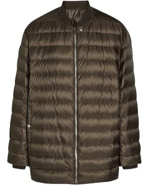 Rick Owens X Moncler Flight Padded Shell Parka - Brown