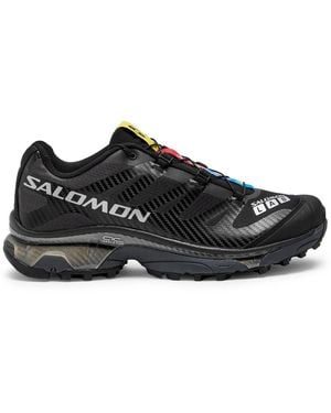 Salomon Xt-4 Og Paneled Mesh Sneakers - Black