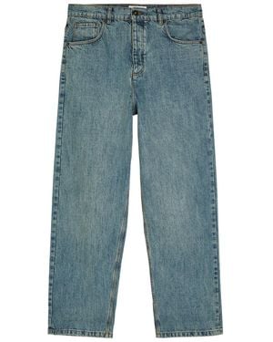 Wax London Felix Loose Straight-Leg Jeans - Blue