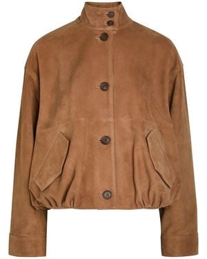 Jonathan Simkhai Marley Suede Jacket - Brown