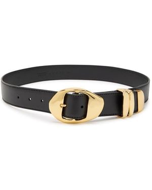 Amanu The Grumeti Leather Belt - Black
