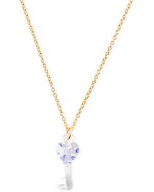 SANDRALEXANDRA Key 18Kt-Plated Necklace - Metallic