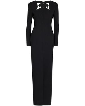 ROKSANDA Zari Crepe Maxi Dress - Black