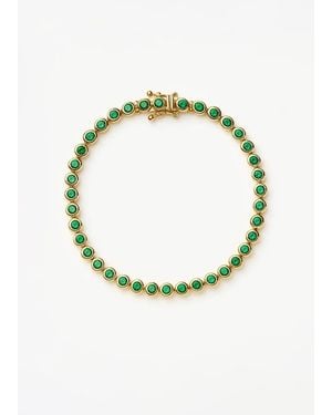 Missoma Tennis Round Bracelet - Metallic