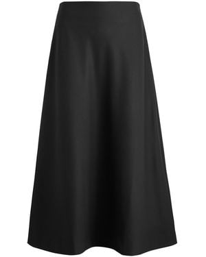 Skall Studio Mila Wool Midi Skirt - Black