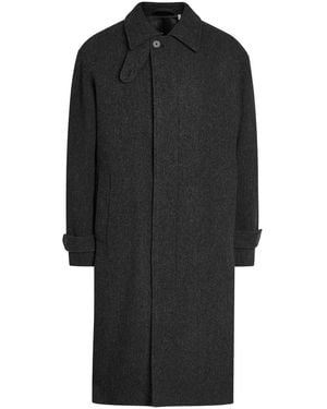 NN07 Gibson Wool-Blend Coat - Black