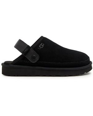 UGG Goldencoast Ii Suede Clogs - Black