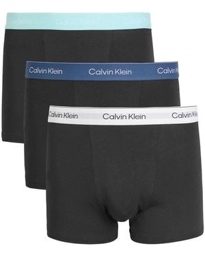 Calvin Klein Icon Stretch Cotton Trunks - Black