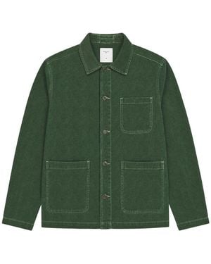 Percival Denim Jacket - Green