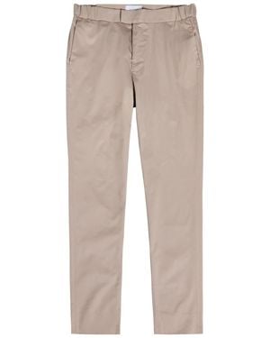 L'Estrange The 24 Classic Stretch-Cotton Trousers - Natural