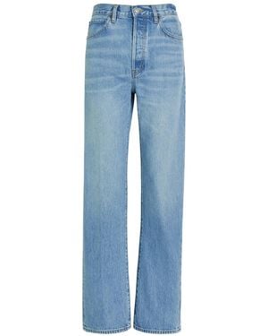 FRAME The Vertical Straight-Leg Jeans - Blue