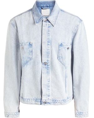YMC Loft Paneled Denim Jacket - Blue