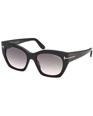 Tom Ford Joni Butterfly-Frame Sunglasses - Grey