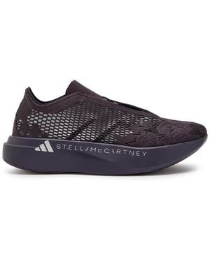 Stella McCartney Adidas X Adizero Mesh-Knit Trainers - Purple