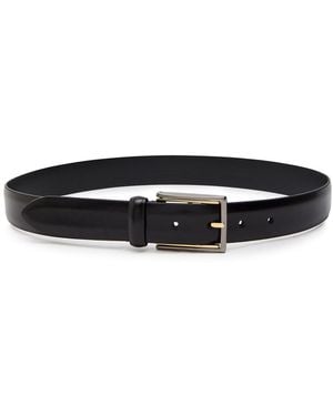 Anderson's Glossed Leather Belt - Black