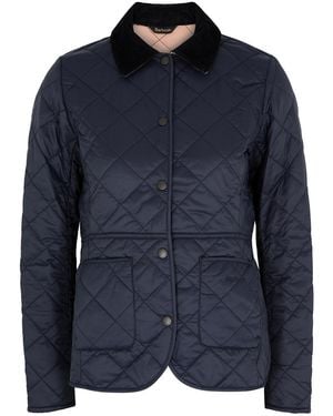 Barbour Deveron Quilted Shell Jacket - Blue