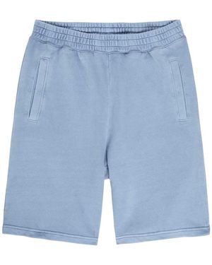 Carhartt Nelson Logo Cotton Shorts - Blue