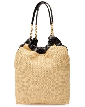 DeMellier London Miami Raffia Tote - Natural
