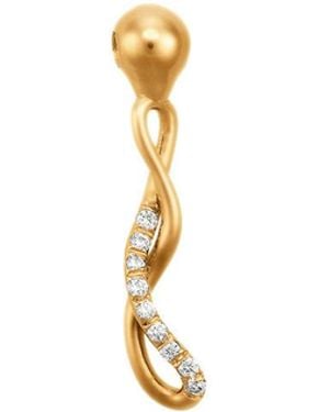 Charlotte Chesnais Alphajoaillerie 18Kt Necklace - White