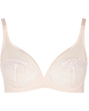 Simone Perele Délice Blush Underwired Lace Bra - Natural