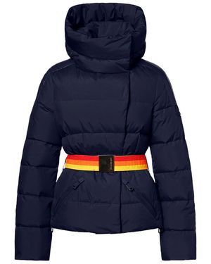 Goldbergh Bufera Belted Shell Ski Jacket - Blue