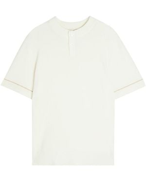 CHE Casimir Knit Polo - White