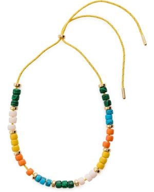 Eliou Pia Beaded Cord Necklace - Blue