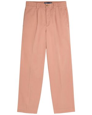 Polo Ralph Lauren Straight-Leg Cotton-Blend Pants - Pink