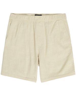 PAIGE Elijah Woven Shorts - Natural