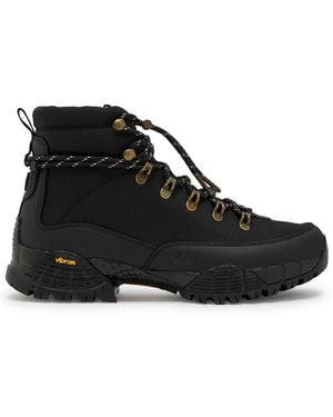 Now You Live Bradgate Woven Hiker Boots - Black
