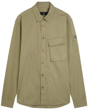 Belstaff Scale Cotton Shirt - Green