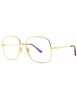 Tom Ford Square-Frame Optical Glasses - White