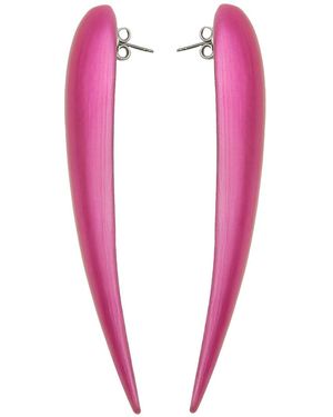 HUGO Kreit Nail Earrings - Pink