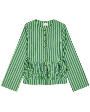 Damson Madder Madison Blouse - Green