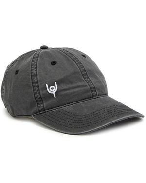 Now You Live Origin Logo-Embroidered Cotton Cap - Black