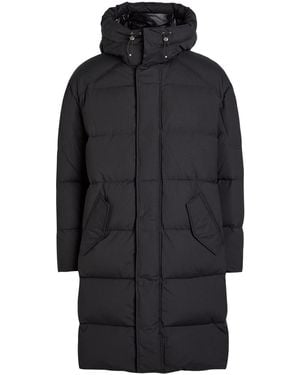 Moose Knuckles Everest Long Shell Puffer Coat - Black