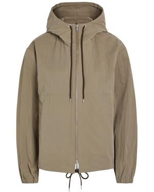 Studio Nicholson Hooded Nylon Jacket - Green