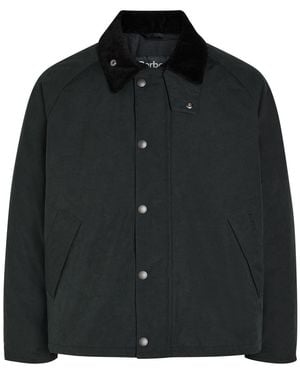 Barbour Transport Padded Cotton-Blend Jacket - Black