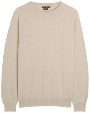 Begg x Co Heriot Cashmere Jumper - Natural