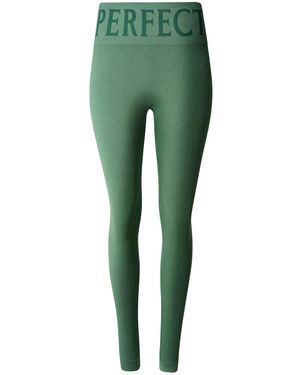 Perfect Moment Seamless Thermal Leggings - Green