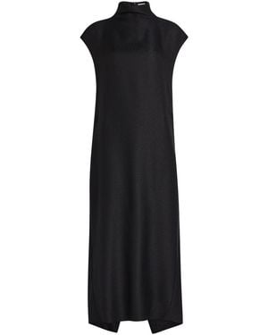 Calvin Klein Thea Woven Maxi Dress - Black