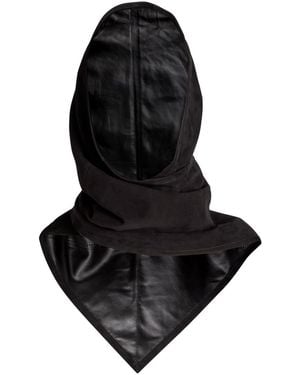 Nour Hammour Suede Head Scarf - Black