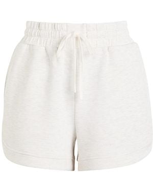 Varley Ollie High Rise 3.5 Stretch-Jersey Shorts - White
